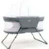 Minicuna plegable c/ mosquitera Gris