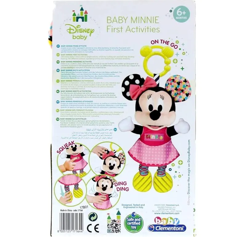 Minnie Baby Peluche Texturas