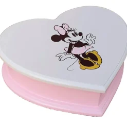 Minnie Mouse Joyero Madera Corazón