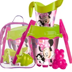 Minnie Mouse Mochila con Cubo Playa y Accesorios