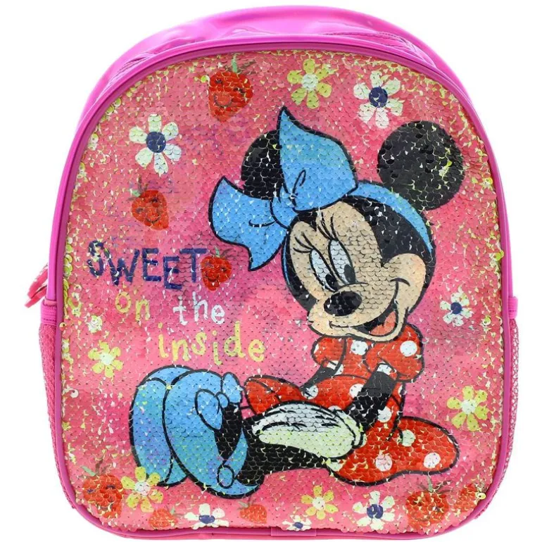 Minnie Mouse Mochila Lentejuelas Reversible