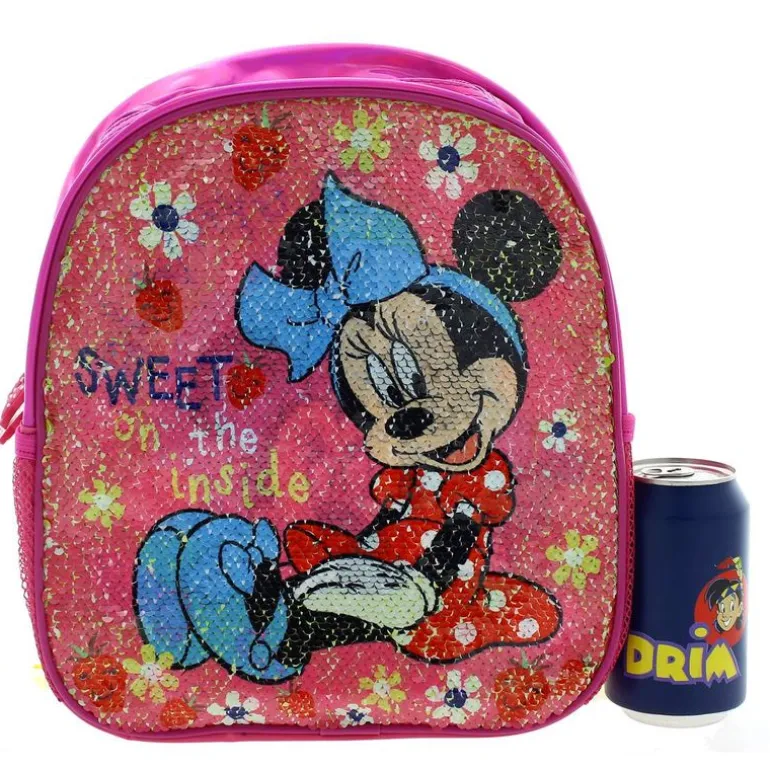 Minnie Mouse Mochila Lentejuelas Reversible