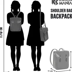 Miércoles Bolso Convertible Mochila