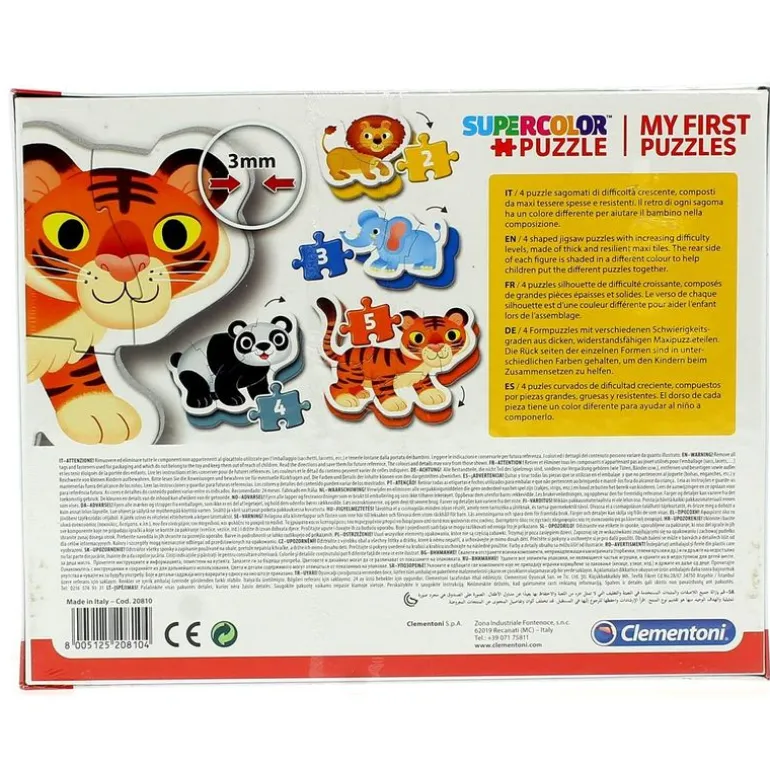 Mis Primeros Puzzles Animalitos Salvajes