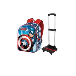 Mochila Capitán América infantil
