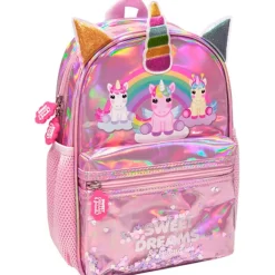 Mochila Escolar Unicornio Silver Sweet Dreams