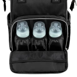 Mochila maternal Siena negra