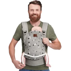 Mochila Pectoral Milo Grey hasta 20kg