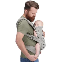 Mochila Pectoral Milo Grey hasta 20kg