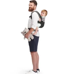 Mochila Pectoral Milo Grey hasta 20kg