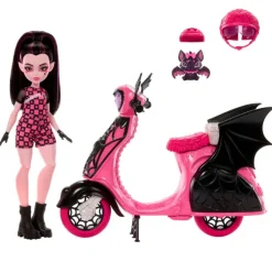 Monster High Draculaura Moto Vampiritástica