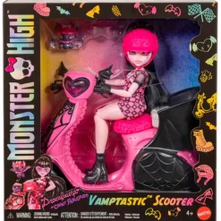 Monster High Draculaura Moto Vampiritástica
