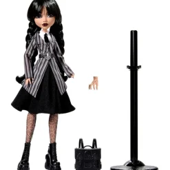 Monster High Muñeca Miércoles Addams Uniforme