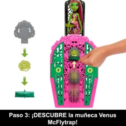 Monster High Skulltimate Secrets Jardín Misterioso Venus McFlytrap