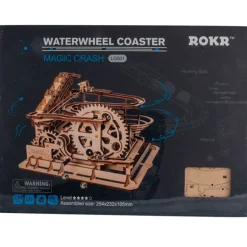 Montaña Rusa Maqueta Madera