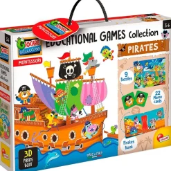 Montessori Kit Educativo Piratas