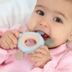 Mordedor madera y silicona sensorial