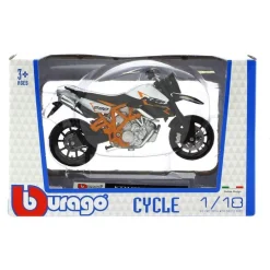 Moto Miniatura KTM 990 a Escala 1:18 Burago