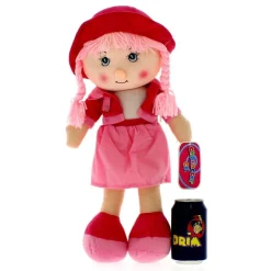 Muñeca de Trapo Rosa 50 cm