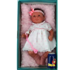 Muñeca Reborn Abril con Cojín