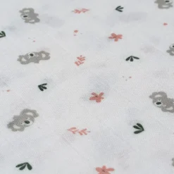 Muselina 120*120 bambu Koala Rosa