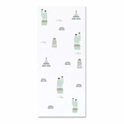 Muselina Bambú Cactus Verde