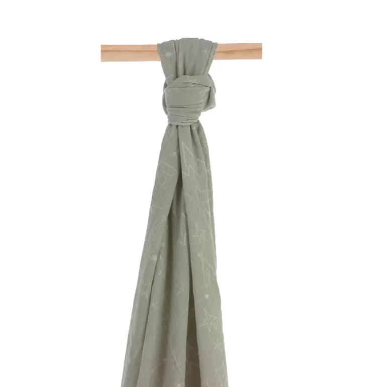 Muselina Bambú 120x120 cm Tipi Blanco