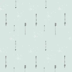 Muselina de Bambú Arrows menta