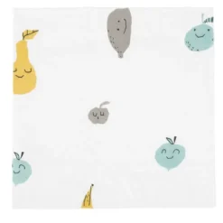 Muselina de Bambú 120x120 Fruits