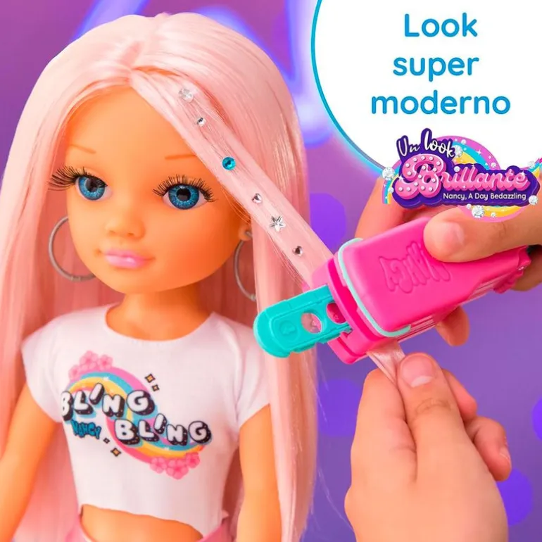 Nancy un Día de Look Brillante