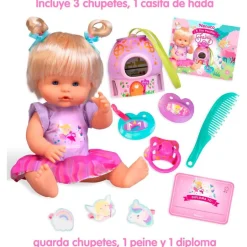 Nenuco Chupetes de Hadas Muñeca Bebé