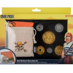 One Piece Nami Bandana y Monedas Berry