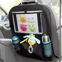 Organizador auto con bolsillo para tablet