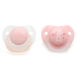 Pack 2 chupetes de 6-18m Rosa