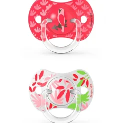 Pack 2 chupetes 6-18m Jungle Rosa