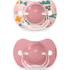 Pack 2 chupetes +18M Walk Rosa