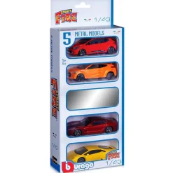 Pack 5 Coches Escala 1:43 Surtido