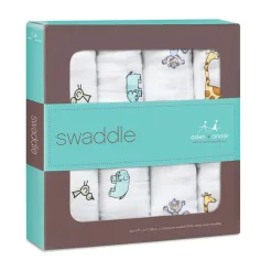 Pack 4 Muselinas de algodón Jungle Jam