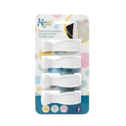 Pack 4 unidades de pinzas para muselinas