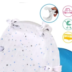 Pack 4 unidades de pinzas para muselinas