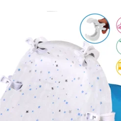 Pack 4 unidades de pinzas para muselinas