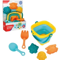 Pack Cubo de Playa Plegable