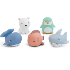 Pack de 5 juguetes baño Animales Polares