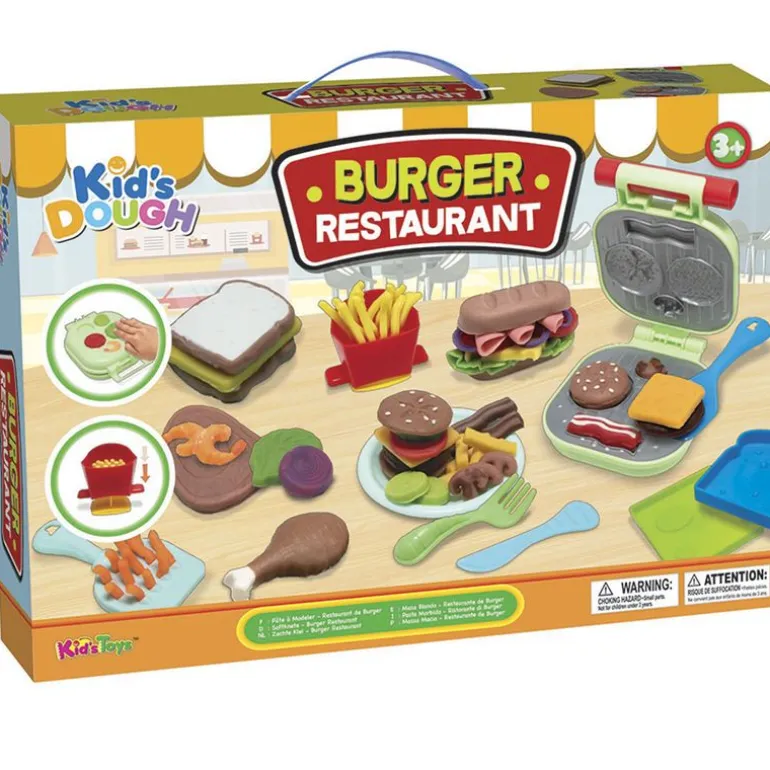 Pack Hamburguesería Plastelina