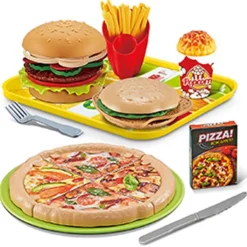 Pack Infantil Pizza + Hamburguesas
