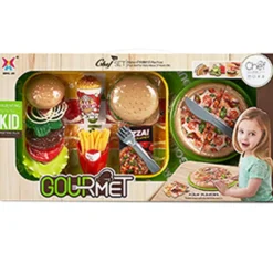 Pack Infantil Pizza + Hamburguesas