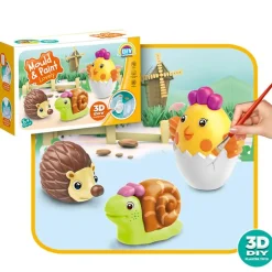 Pack Moldes y Pintura Animales