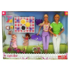 Pack Muñecos Defa Lucy Familia de Picnic