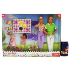 Pack Muñecos Defa Lucy Familia de Picnic