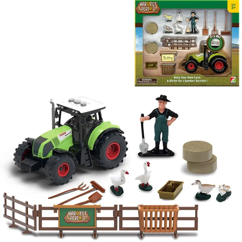 Pack Tractor y Granjero con Sonidos